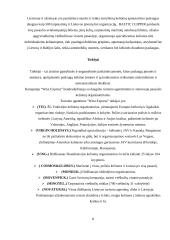 West Express (UAB Vestekspres). Verslo turizmo įmonės analizė 9 puslapis