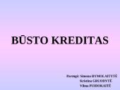 Šeimos būsto kreditas