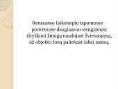 Renesansas ir barokas. Esminiai tapybos skirtumai tarp šių laikotarpių 13 puslapis