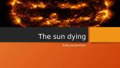 The Sun dying