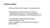 Politinė retorika, kalba ir politinės žinios 3 puslapis