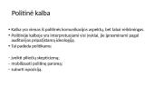 Politinė retorika, kalba ir politinės žinios 5 puslapis