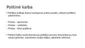 Politinė retorika, kalba ir politinės žinios 6 puslapis