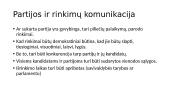 Politinės partijos ir politikos komunikacija 20 puslapis