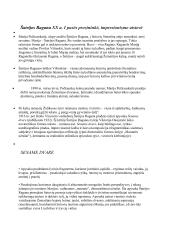 Šatrijos ragana: konspektas