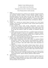 Žmogus grėsmės ir baimės pasaulyje. Kalbos planas