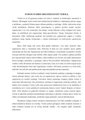 Etikos svarba organizuojant verslą (esė)