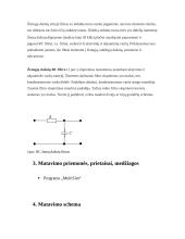 Filtrų bei RC grandinių dažninės charakteristikos 1 puslapis