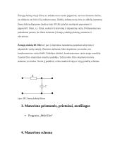 Filtrų bei RC grandinių dažninės charakteristikos
