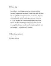 Generatoriaus procesų bei schemos tyrimas 4 puslapis