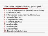 4-ji vadybos funkciją - kontrolė 18 puslapis