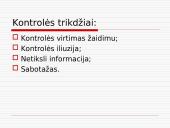 4-ji vadybos funkciją - kontrolė 19 puslapis