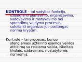 4-ji vadybos funkciją - kontrolė 3 puslapis