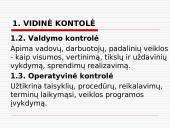 4-ji vadybos funkciją - kontrolė 8 puslapis