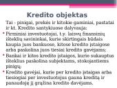 Kredito rizika bei jos valdymas 9 puslapis