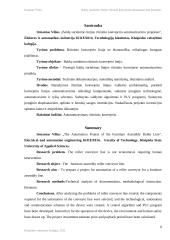 Baldų surinkimo linijos ritininio konvejerio automatizavimo projektas 4 puslapis