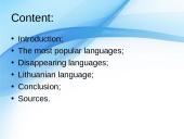 Different languages  2 puslapis