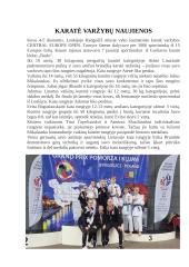 Kūrybinis darbas lietuvių k. pamokai: Lietuvos sporto naujienų laikraštis