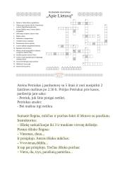 Kūrybinis darbas lietuvių k. pamokai: Lietuvos sporto naujienų laikraštis 5 puslapis