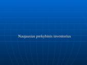 Naujausias prekybinis inventorius