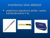 Naujausias prekybinis inventorius 9 puslapis