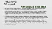 Natūralios ir dirbtinės medžiagos. Privalumai ir trūkumai 7 puslapis