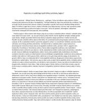 Paprasta ar sudėtinga tęsti kilnius protėvių žygius? (kalba)