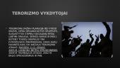 Terorizmas. Skaidrės 5 puslapis