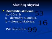 Skaičiai. Skaičių dalumas 11 puslapis