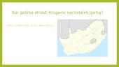 Kriugeriu nacionalinis parkas 5 puslapis
