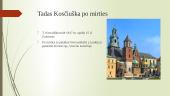 Tadas Kosciuška (1746-1817). Skaidrės 3 puslapis
