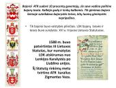 ATR – bajorų respublika. Bajorų  teisės, grupės, kultūra 4 puslapis