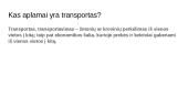 Pasaulio transportas (skaidrės) 2 puslapis