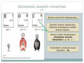 Atomų ir molekulių masė 4 puslapis