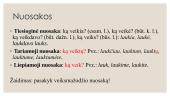Veiksmažodžio reikšmė, laikai ir nuosakos 5 puslapis