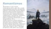 Romantizmas. Skaidrės 2 puslapis