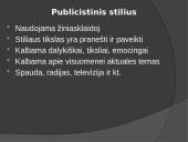 Funkciniai stiliai. Skaidrės 4 puslapis