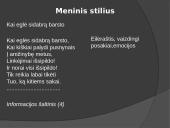 Funkciniai stiliai. Skaidrės 9 puslapis