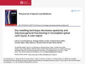 Dry needling (sausos adatos) terapijos poveikis spastiškumui  2 puslapis