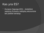 ES susikūrimas ir veikla 3 puslapis