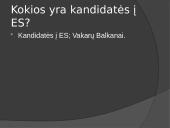 ES susikūrimas ir veikla 9 puslapis