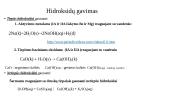 Bazinės prigimties medžiagos. Hidroksidai. Šarmai 7 puslapis