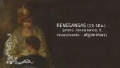 Renesansas dailėje. Skaidrės 2 puslapis