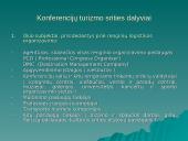 Konferencijų turizmo perspektyvos Lietuvoje 7 puslapis