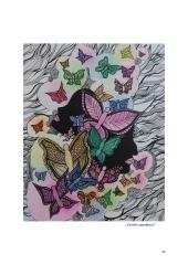 Menų brandos egzanimas. Grafikos kūrinys ,,Grožio standartai’’ 11 puslapis