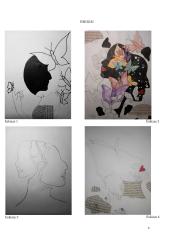 Menų brandos egzanimas. Grafikos kūrinys ,,Grožio standartai’’ 4 puslapis