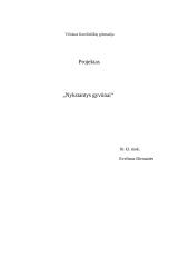 Nykstantys gyvūnai Lietuvoje, to priežastys 2 puslapis