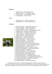 Nykstantys gyvūnai Lietuvoje, to priežastys 6 puslapis