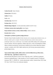 Būtinosios medicinos pagalbos ir intensyviosios slaugos profesinės praktikos ataskaita 10 puslapis