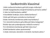 Reikalavimai kambarių įrengimui viešbučiuose 13 puslapis